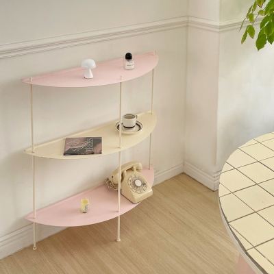 코너라운드 3단 코지 라운드 선반 Cozy Round Shelf - 5colors