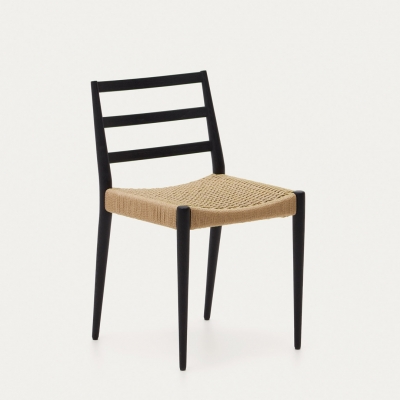 [케이브홈] ANAIY 아날리 친환경 오크나무 원목 의자 로프 체어 3color