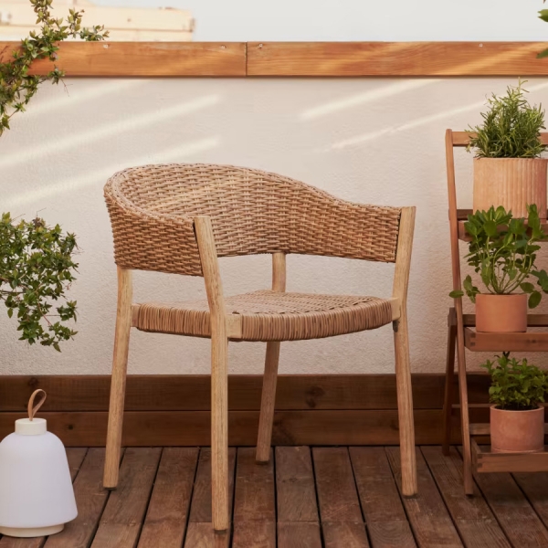 [단독쿠폰] 케이브홈 폴라 라탄 체어