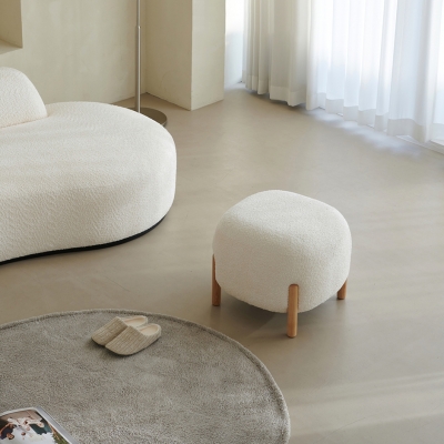 (1월특가) [단독최저] 컴포드 마들렌 부클레 패브릭 스툴 (-1/31)