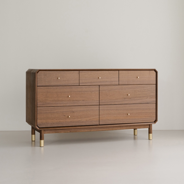 (페스타세일)우드올렌스 매그 와이드서랍장