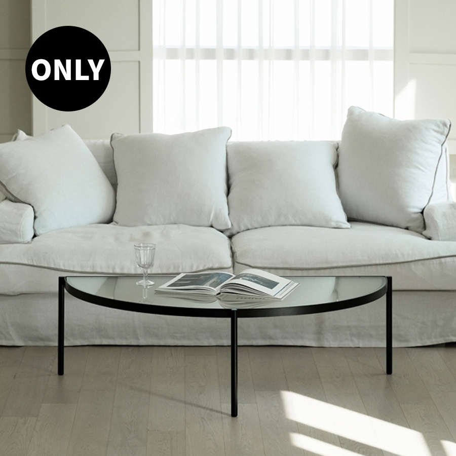 (4월특가) [더블적립] 피콕서울 반달 소파 테이블 BANDAL SOFA TABLE