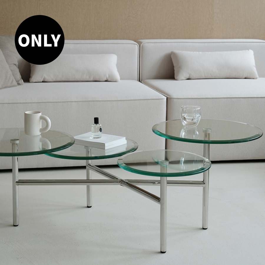 (4월특가) [더블적립] 피콕서울 헬리 소파테이블 HELI SOFA TABLE