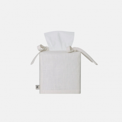 (블랙프라이데이) 에프에프컬렉티브 Linen Tissue Cover S White [-12/3]