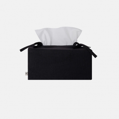 (블랙프라이데이) 에프에프컬렉티브 Linen Tissue Cover S Black [-12/3]