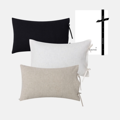 에프에프컬렉티브 Linen Cushion Cover 60x40 (3 color)