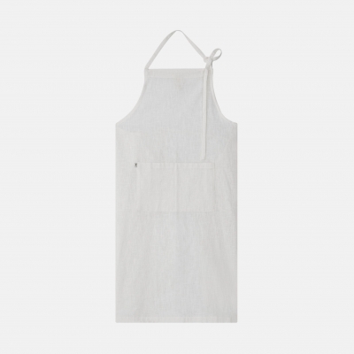 (블랙프라이데이) 에프에프컬렉티브 Linen Long Apron White [-12/3]