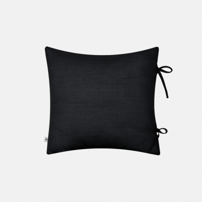 (블랙프라이데이) 에프에프컬렉티브 Silk Cushion Cover 50x50 Black [-12/3]