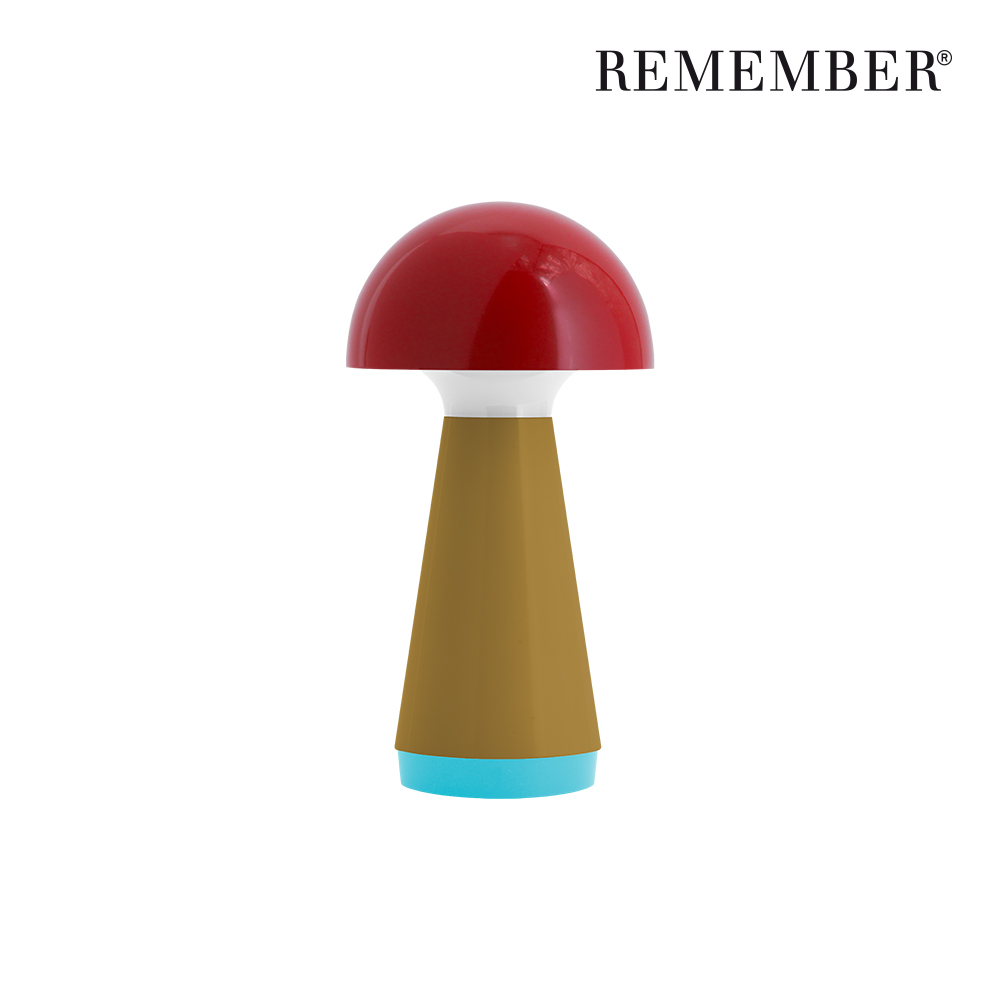 [REMEMBER] 바비 테이블 무선 포터블 램프 레드/Table lamp Bobbi red