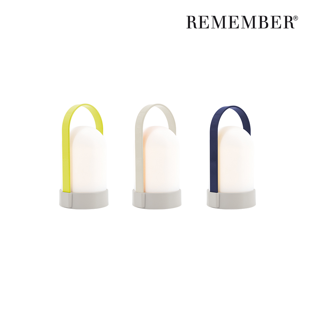 [REMEMBER] 피콜로스 유리 무선 포터블 램프 3개 세트/Lamps URI Piccolos, set of 3