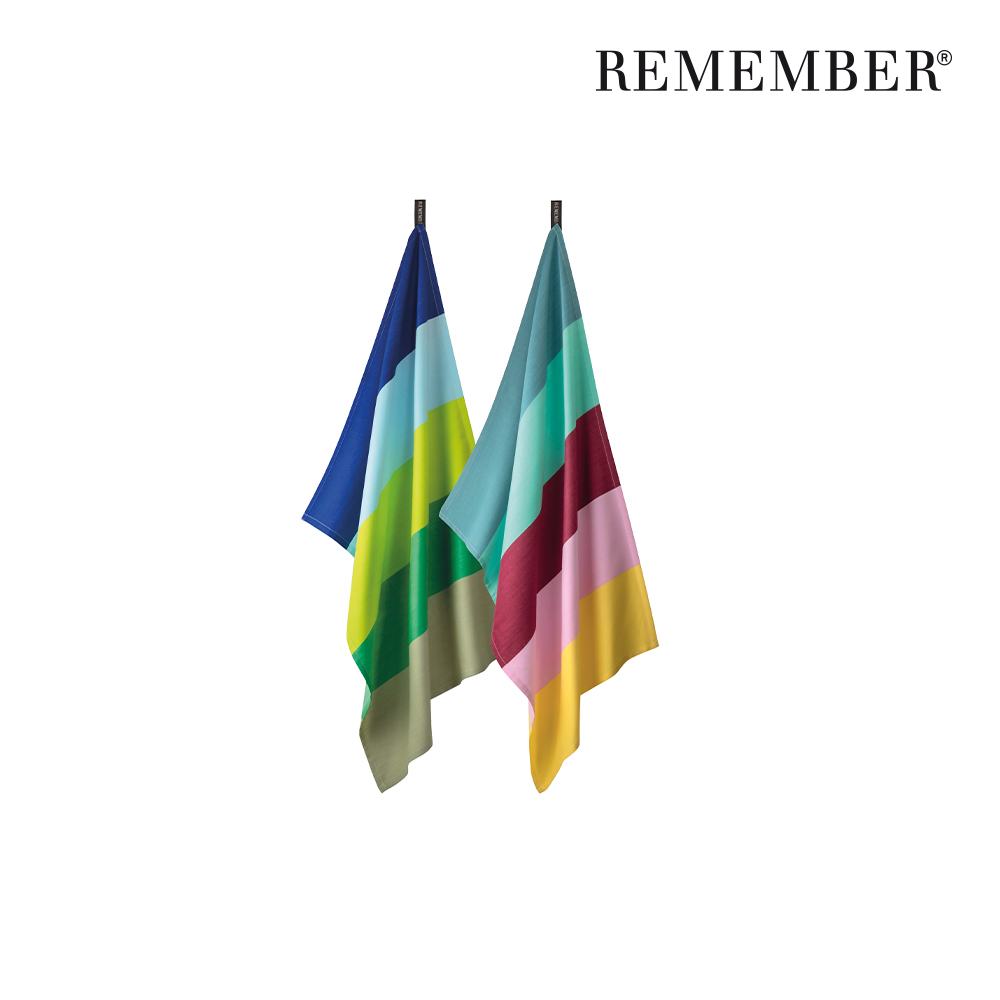 [REMEMBER] No. 22 키친 타월 2개 세트/Tea Towel Set No. 22