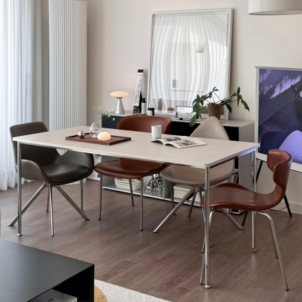 (1월특가) 스테이엠 미드니멀 세라믹 디자인 다이닝테이블 - 2000x800