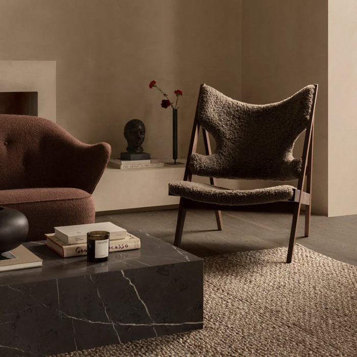 (3월특가) 오도 코펜하겐 니팅 라운지 체어 십스킨 Audo Copenhagen Knitting Lounge Chair Sheepskin