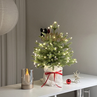 아티파티 2way 호텔식 미니 크리스마스 팟 트리 PE100 커버포함 - 45cm