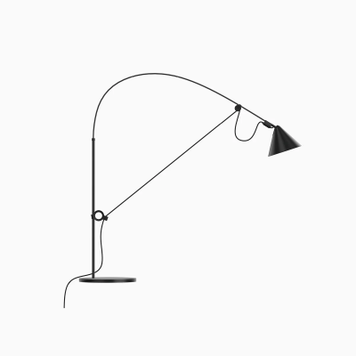 미드가르드 에이노 스몰 테이블램프 Midgard Ayno S Table Lamp in Black+Black (전구포함)