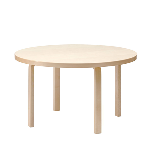 (블랙프라이데이) 아르텍 알토 라운드 테이블 Artek Aalto Table Round 91 Birch/Birch