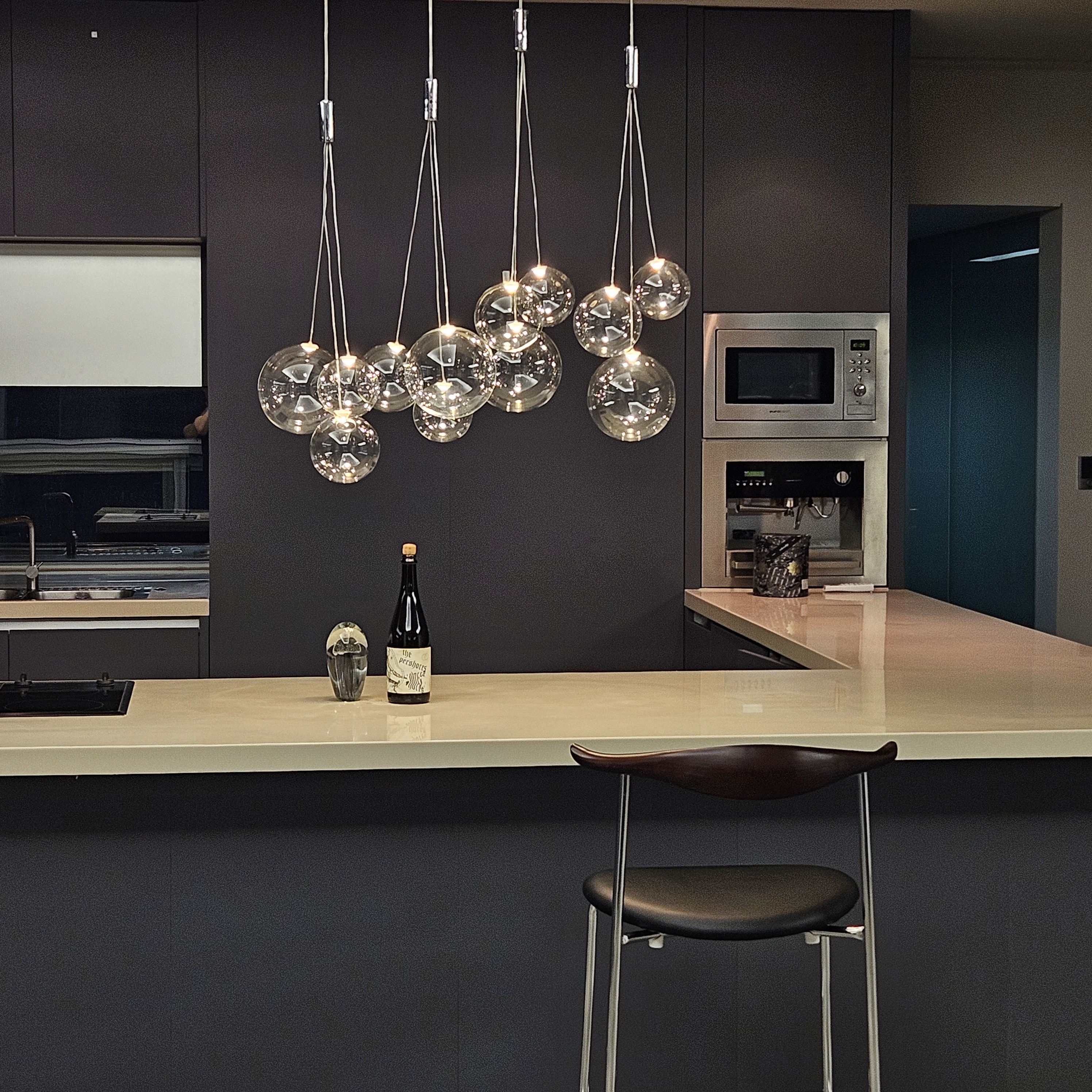 [공식수입] 로데스 랜덤 펜던트 조명 3X4 (4개 세트) - 클리어4 구성