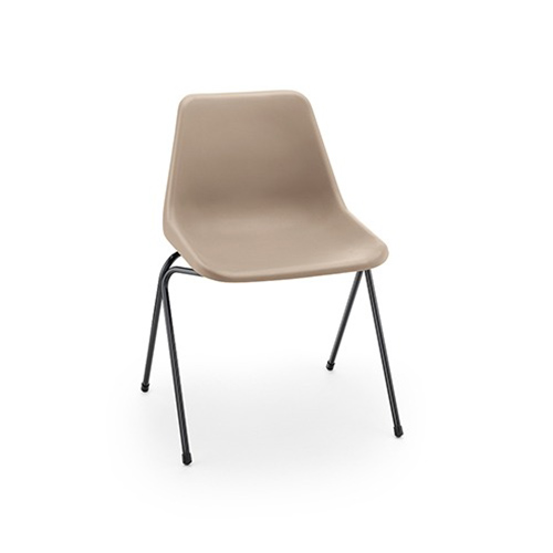 (11월특가) 힐레 폴리사이드 체어 샌드 쉘 블랙 프레임 HILLE Polyside Chair Black Frame