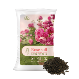 트리맘 로즈쏘일30L-장미 전용 상토 물빠짐 좋은 분갈이흙