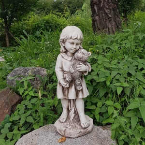 테디 베어 소녀 SS12628 높이 52cm 정원인형
