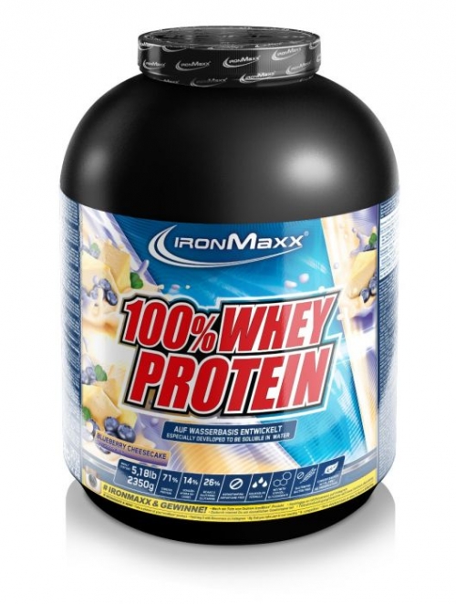 [4주년 런칭 기념 할인] 아이언맥스 100% Whey protein 2350g 블루베리 치즈케익맛