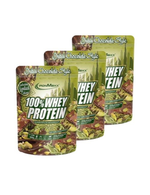 (세계 최초) 100% 웨이프로틴 두바이 초콜릿 x3 패키지