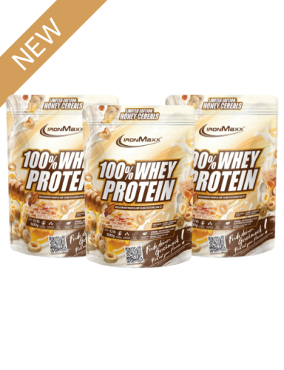 (한정판)100% 웨이프로틴 허니 시리얼 - 500g x3 패키지