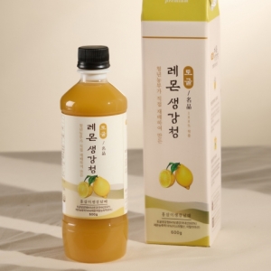 홍삼이생강날때 토굴레몬생강청 600g