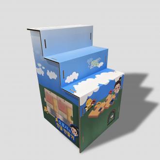 허니콤보드 전시테이블 3단.jpg^|^허니콤보드 3단 전시테이블 10T.ai