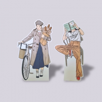 허니콤보드 등신대