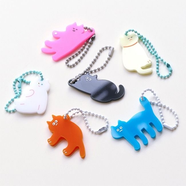 불투명 아크릴 키링