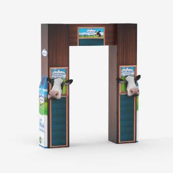 페이퍼 디스플레이 게이트 종이 매대 진열대