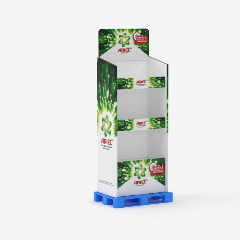 종이 매대 진열대 디스플레이 기본형