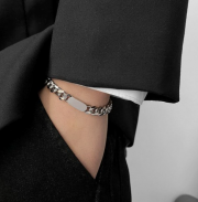 미르보석 889 루카스 티타늄 체인 팔찌