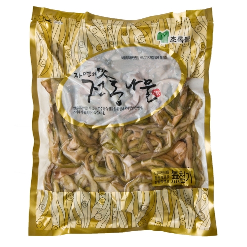 건데친토란줄기 (300g/1kg), 국산 토란, 손질 데친나물