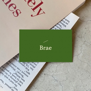 Brae 명함