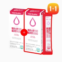 [1+1] 위시헬씨 엘라스틴100 콜라겐 3000 2박스