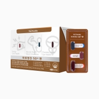 삼진제약 하루엔진 50+맨 1개월분 쏘팔메토 밀크씨슬 종합비타민 루테인 알티지오메가3