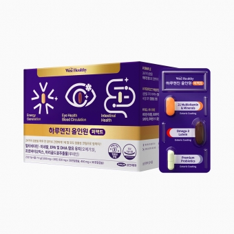 삼진제약 위시헬씨 하루엔진 올인원 퍼펙트 1개월분