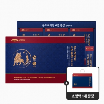 삼진제약 콘드로이친 6년 홍삼 진액스틱 30포 1개월분