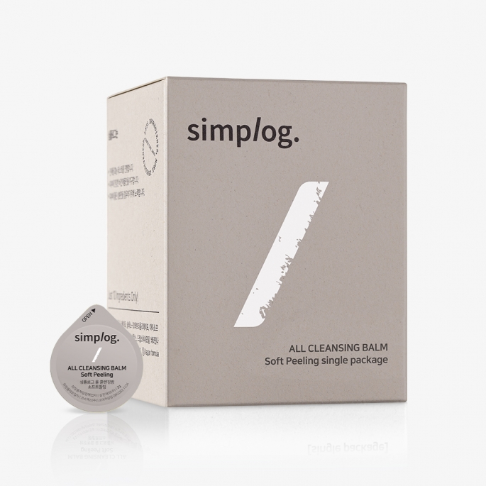 심플로그 올클렌징밤 소프트필링 싱글패키지(2gX14ea) x1박스