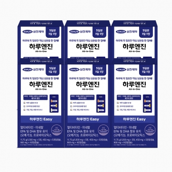 삼진제약 하루엔진 Easy 5일분 x 6박스(30일분)