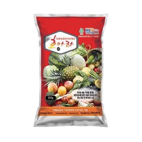 건도 호아라 500g - 인산가리 엽면시비용 4종복합비료