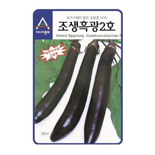 가지씨앗 조생흑광2호가지(10g)