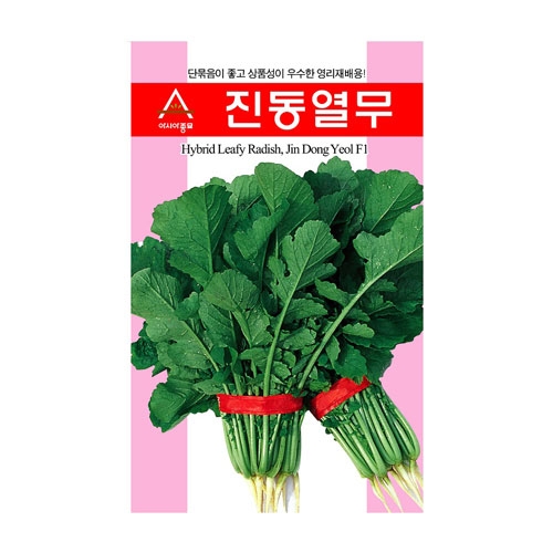 무씨앗 진동열무(30g,500g) - 영리재배용