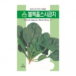 시금치씨앗 블랙홀스시금치(500g)-사계절용