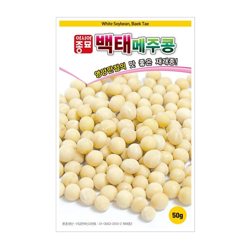 콩씨앗 백태콩 (50g,1kg) - 메주콩