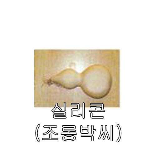 호박씨앗 실리콘 조롱박 (10립) - 관상용 호박