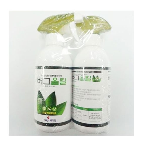 KG케미칼 버그올킬 500ml x 2EA - 천연 식물살충제