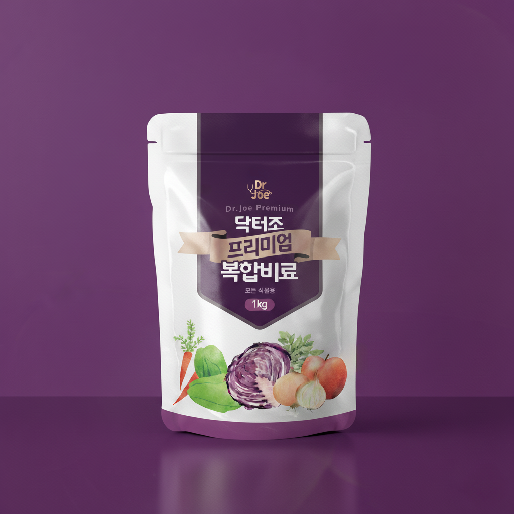 누보 닥터조 복합비료 1kg - 원예 텃밭용 종합식물영양제